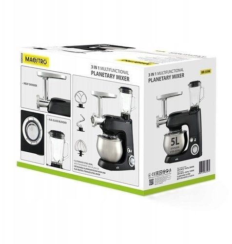 Планетарно миксер 3-в-1 2000 W MR-559-M MAESTRO