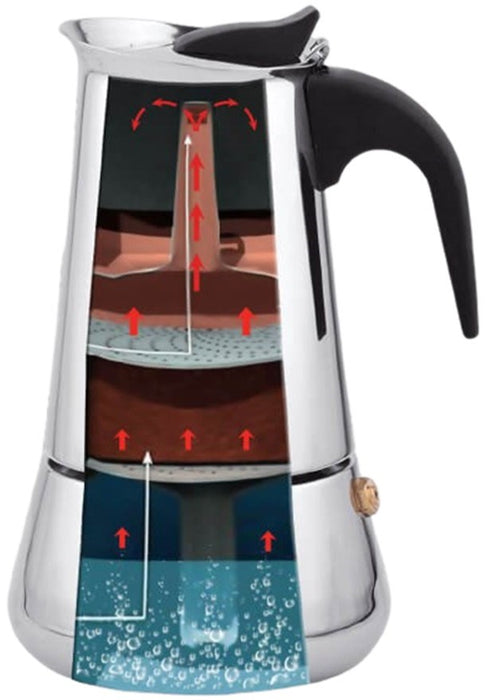 Feel-Maestro MR1660-200 ръчна кафемашина, кафемашина с капсули, 0.2 л, хром