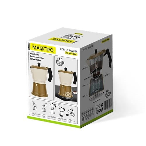 Алуминиева мока кана MR-1657-6-BEIGE MAESTRO