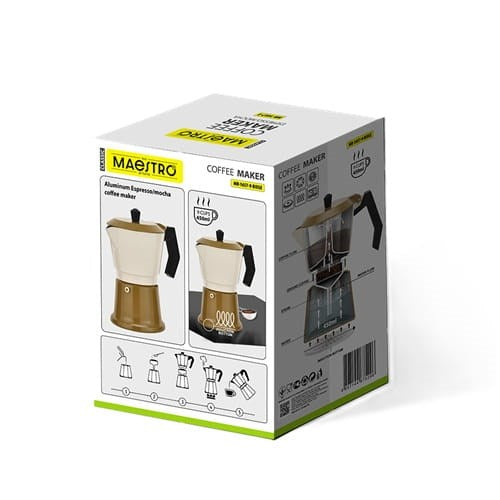 Алуминиева мока кана MR-1657-9-BEIGE MAESTRO