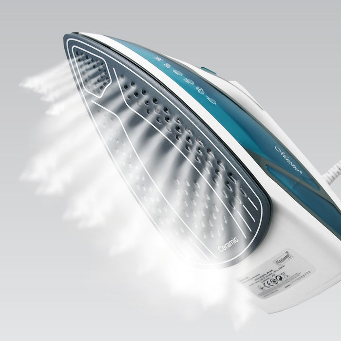 Парна ютия MAESTRO MR-304C 2200W Бяла, Синя