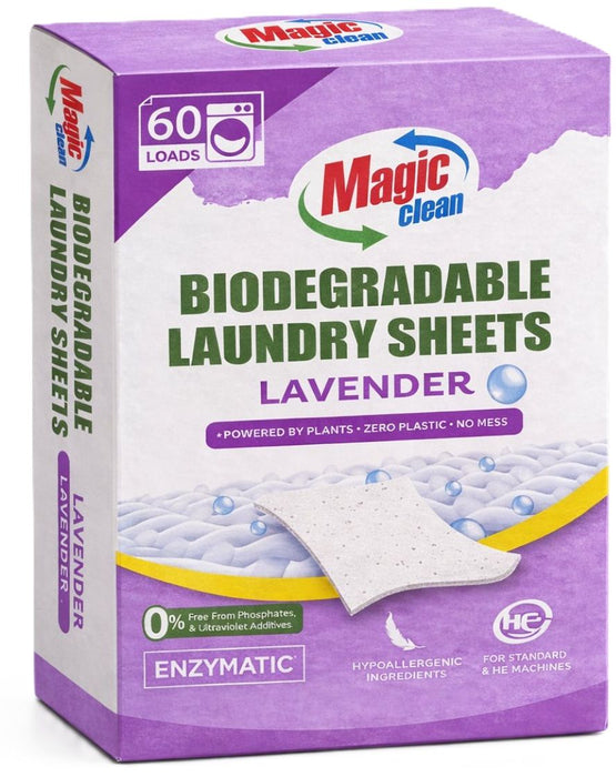 Препарат за пране на листчета Magic Clean - Lavender, до 60 пранета