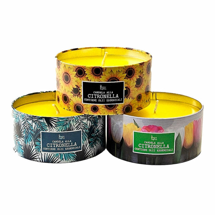 Репелент Magic Lights Fantasía 100 g 9,5 x 9,5 x 4,5 cm Цитронела