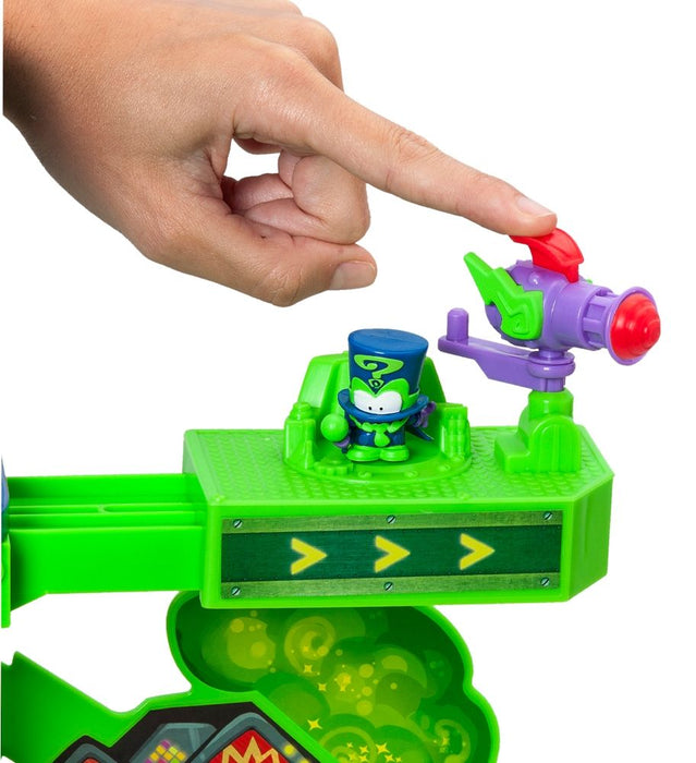 Игрален комплект Magicbox SuperThings - Тайната база Енигма, с 2 фигурки