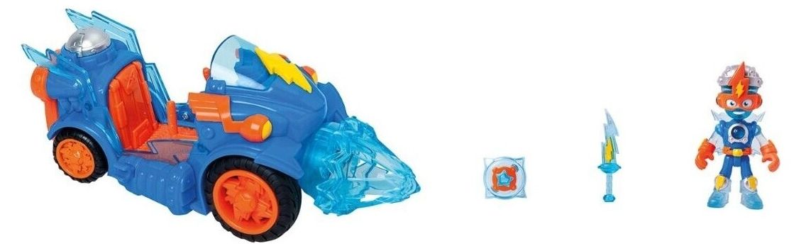 Игрален комплект Magicbox SuperThings - Бойна машина с фигурка Kid Kazoom