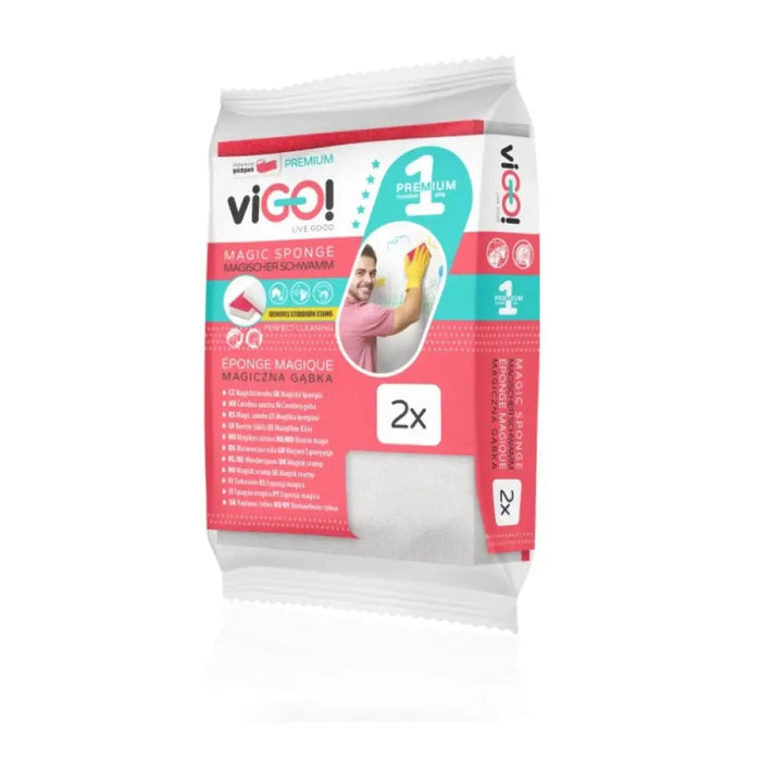 МАГИЧЕСКА ГЪБА ЗА ПОЧИСТВАНЕ 2БР. PREMIUM №1 VIGO
