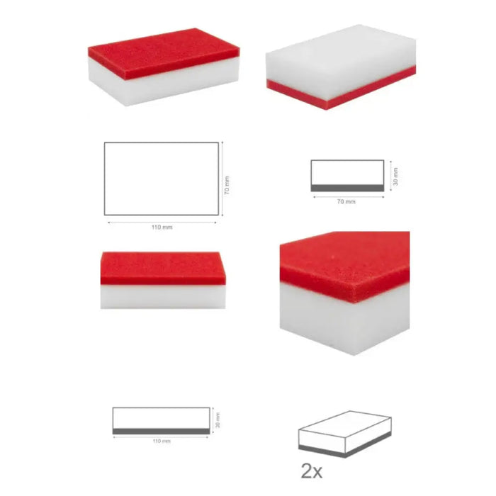 МАГИЧЕСКА ГЪБА ЗА ПОЧИСТВАНЕ 2БР. PREMIUM №1 VIGO