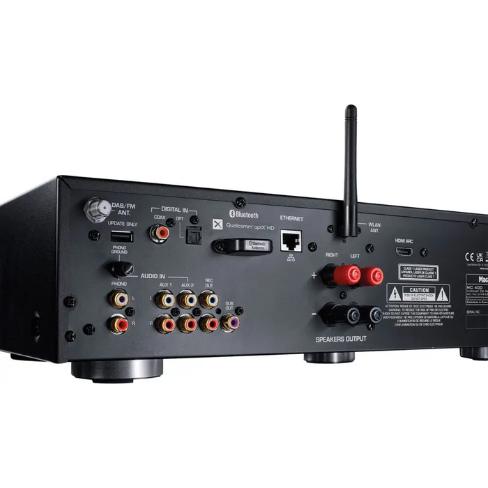 Magnat MC 400 - Мрежов плейър 40 W 2.0 ch. стерео черен