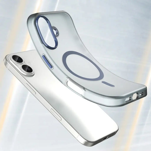 Магнитен абразивен калъф за iPhone 17 съвместим с MagSafe