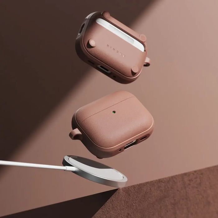 Магнитен калъф Ringke Onyx MagSafe за AirPods Pro 3 - розов