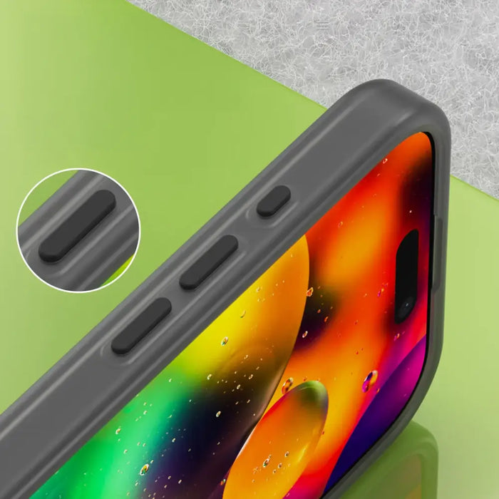 Магнитен абразивен калъф за iPhone 17 съвместим с MagSafe