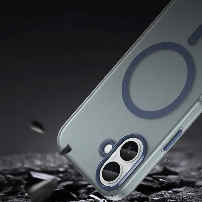 Магнитен абразивен калъф за iPhone 17 съвместим с MagSafe