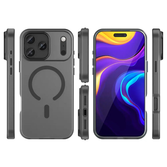 Магнитен абразивен калъф за iPhone 17 Pro съвместим