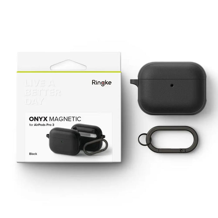 Магнитен калъф Ringke Onyx MagSafe за AirPods Pro 3 - черен