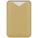 Магнитен портфейл за телефон Uniq Lyden Evo - жълт