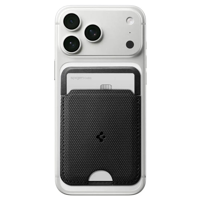 Магнитен портфейл Spigen S314-1 MagSafe - черен