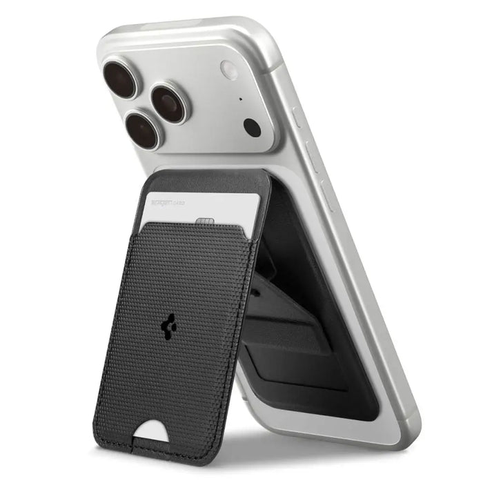 Магнитен портфейл Spigen S314-1 MagSafe - черен