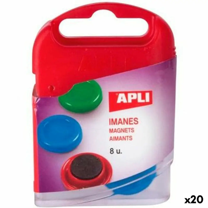 Магнити Apli Ø 2 cm 8 Части (20 броя)