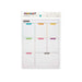 Магнити Pincello 424 424 Бял 33,5 x 48 x 0,5 cm Xладилник