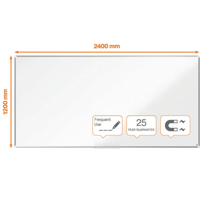 Магнитна дъска Nobo Premium Plus Бял Алуминий 240 x 120 cm