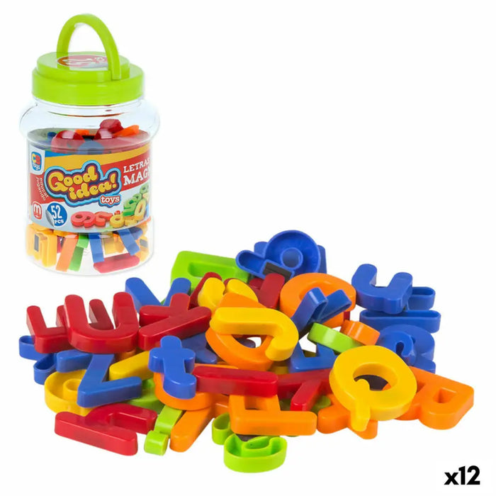 магнитна игра Colorbaby Good idea letras y numeros 2 x 3 x
