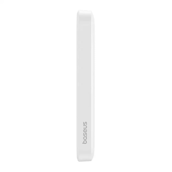 Магнитна мини преносима батерия Baseus 5000mAh 20W бяла
