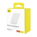 Магнитна мини преносима батерия Baseus 5000mAh 20W бяла