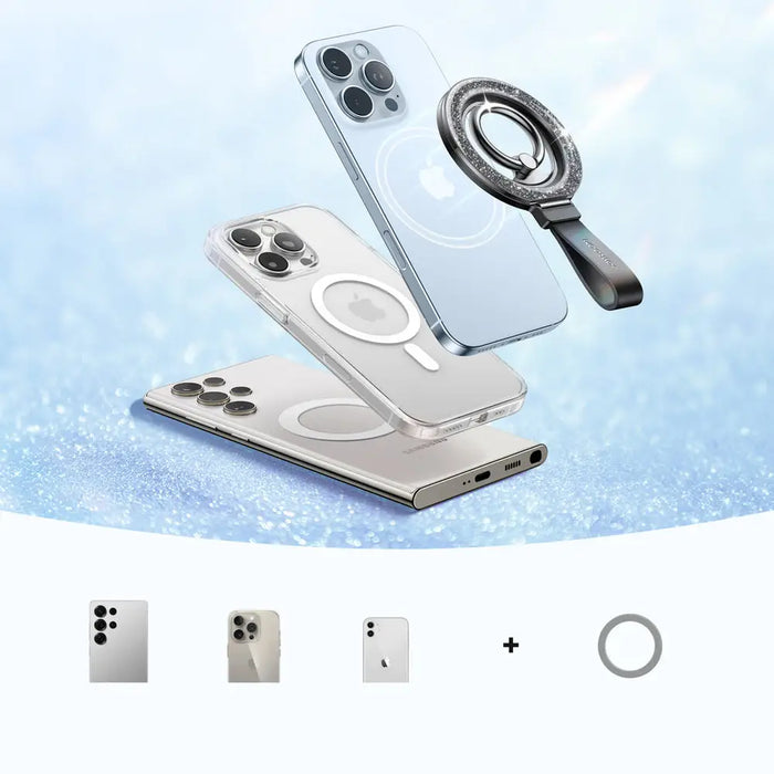 Магнитна поставка за пръстени Joyroom JR-ZS425 - черна