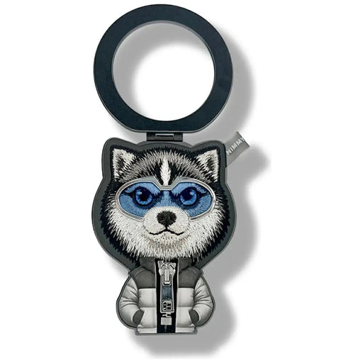 Магнитна висулка Nimmy Cool&Cute 2.0 Wolf - черна