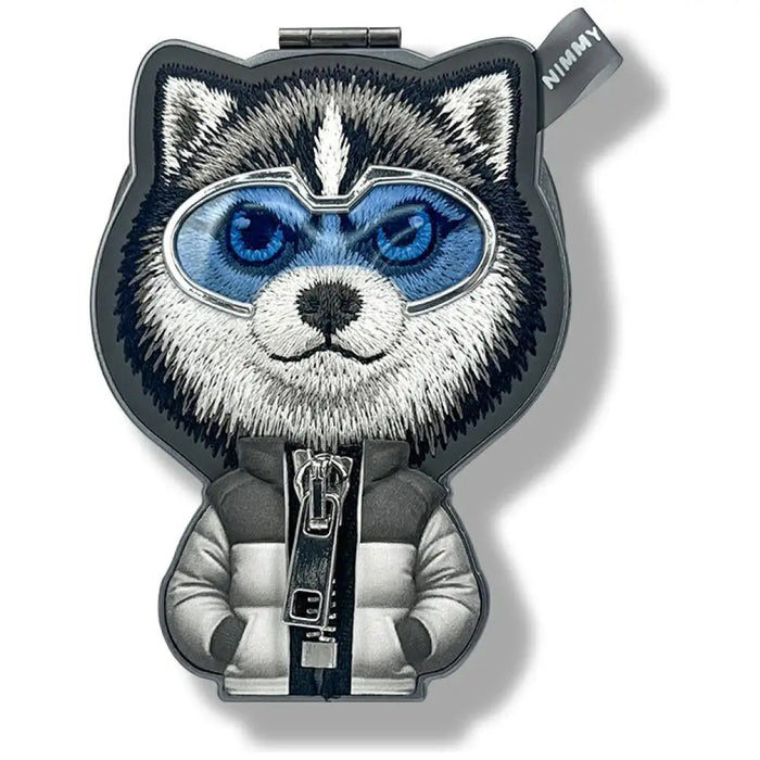 Магнитна висулка Nimmy Cool&Cute 2.0 Wolf - черна