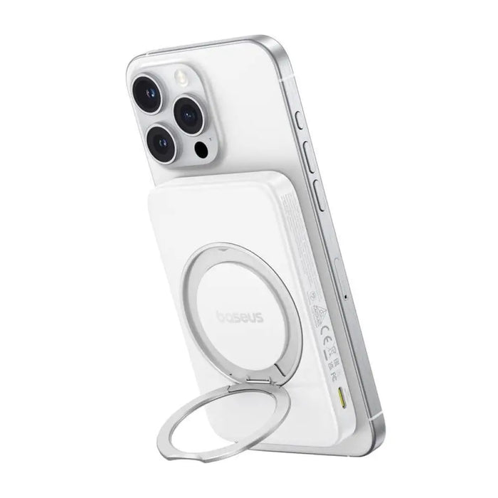 Магнитна външна батерия Baseus със стойка PicoGo Qi2