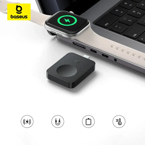 Магнитно индуктивно зарядно Baseus MagPro 2.5W за Apple