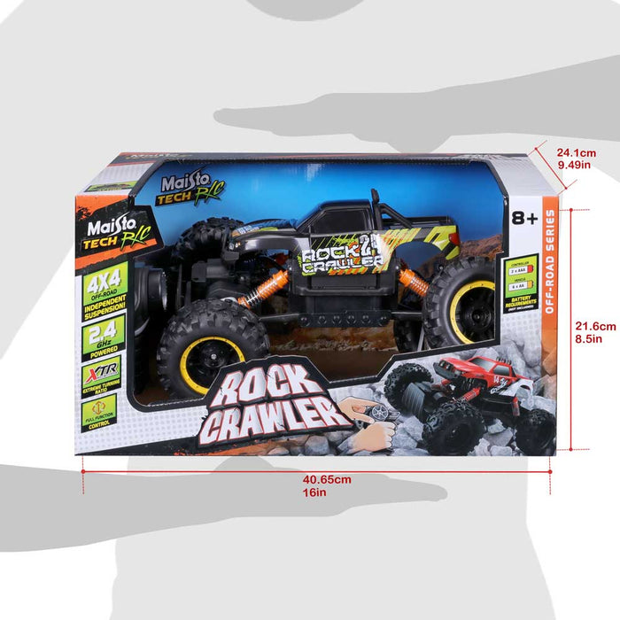 MAISTO TECH Джип Rock Crawler R/C черен