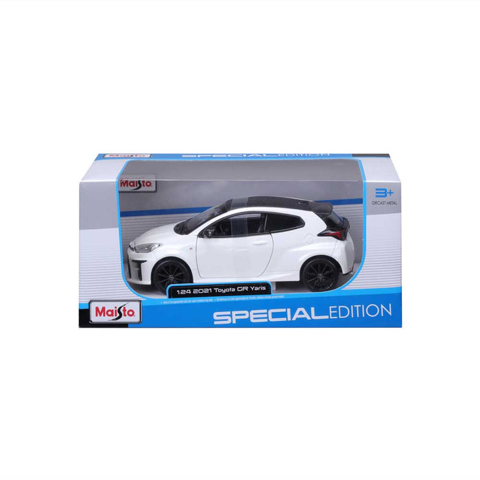 MAISTO SP EDITION Кола 2021 Toyota GR Yaris 1:24 бяла