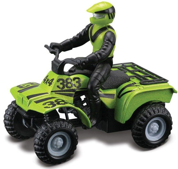 Детска играчка Maisto Fresh - ATV с моторист, асортимент