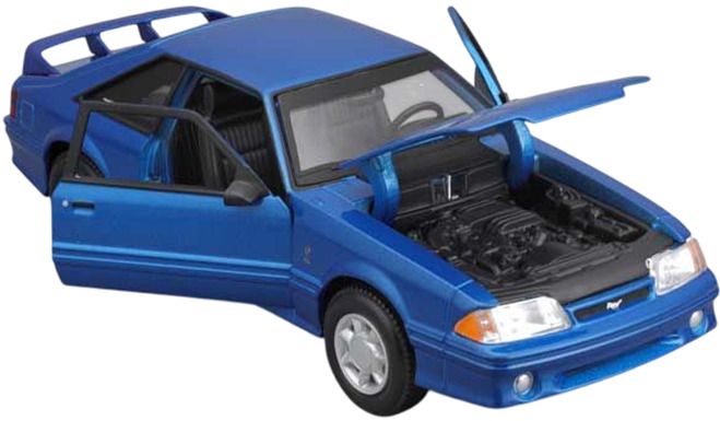 Метална кола за сглобяване Maisto Assembly Line - 1993 Ford Mustang SVT Cobra, 1:24