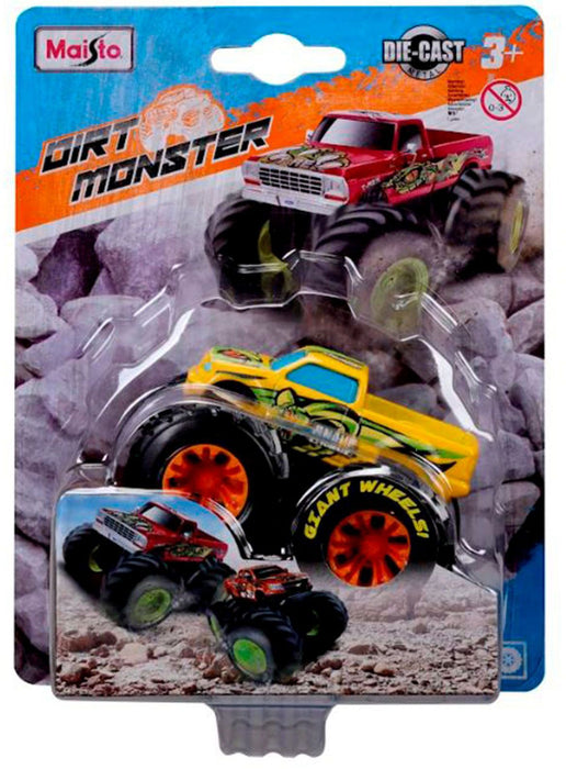 Бъги Maisto Monster Truck - Dirt Monster, асортимент