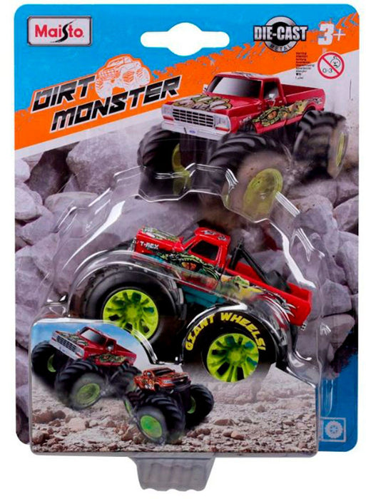 Бъги Maisto Monster Truck - Dirt Monster, асортимент