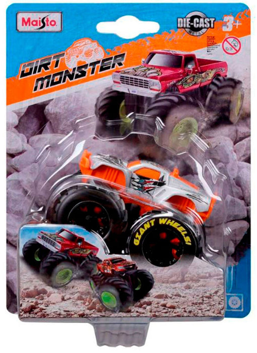 Бъги Maisto Monster Truck - Dirt Monster, асортимент