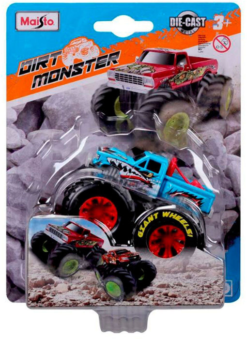Бъги Maisto Monster Truck - Dirt Monster, асортимент