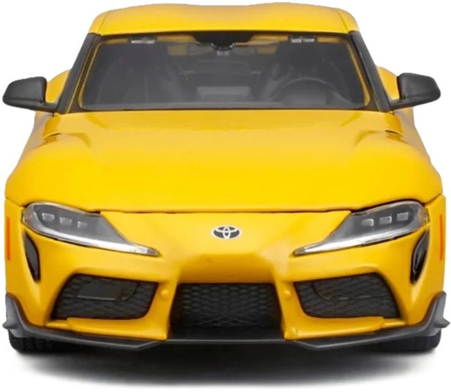 Метална кола за сглобяване Maisto Assembly Line - Toyota GR Supra, 1:24, жълта