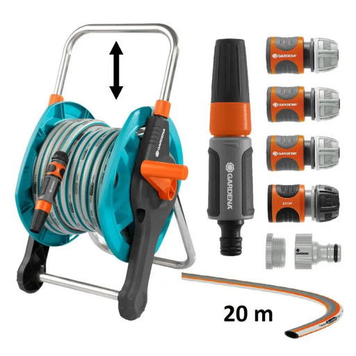 МАКАРА С МАРКУЧ 20М И АКСЕСОАРИ GARDENA