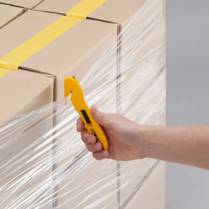 Макетен нож Olfa 17,8 X 0,4 MM Жълт За сигурност