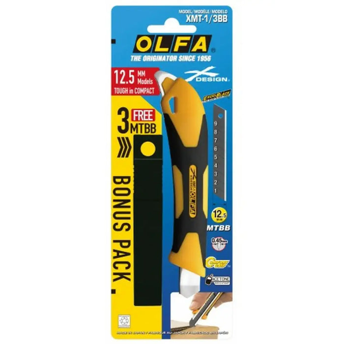 Макетен нож Olfa XMT-1 12,5 X 0,45 MM Метал полипропилен