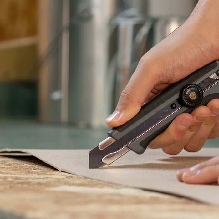 Макетен нож Olfa L5 Сив Метал Пластмаса