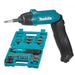 Makita DF001DW АКУМУЛАТОРНА ОТВЕРТКА С 81 НАКРАЙНИЦИ