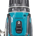 Makita DHP485Z drill Keyless 1.1 kg Black Blue