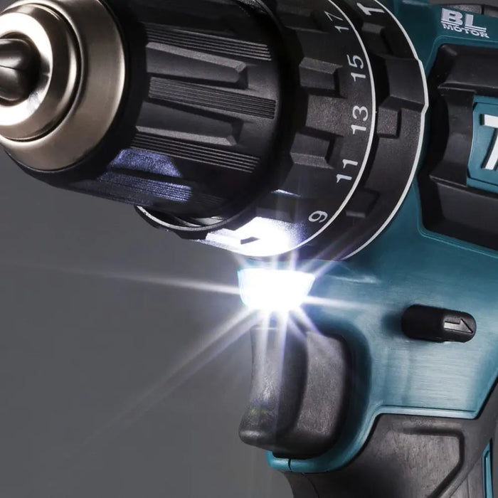 Makita DHP485Z drill Keyless 1.1 kg Black Blue