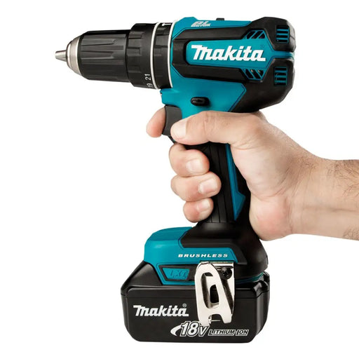 Makita DHP485Z drill Keyless 1.1 kg Black Blue