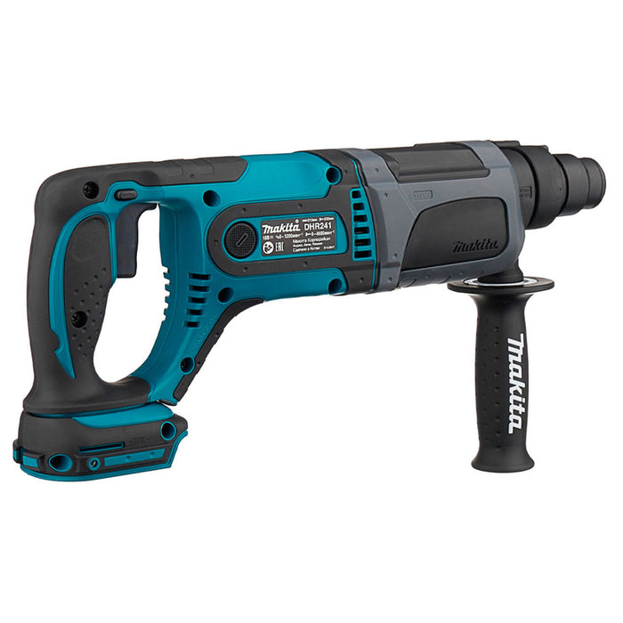 АКУМУЛАТОРЕН ПЕРФОРАТОР MAKITA DHR241Z 18 V, 2.00 J, SDS PLUS, БЕЗ БАТЕРИЯ И ЗАРЯДНО